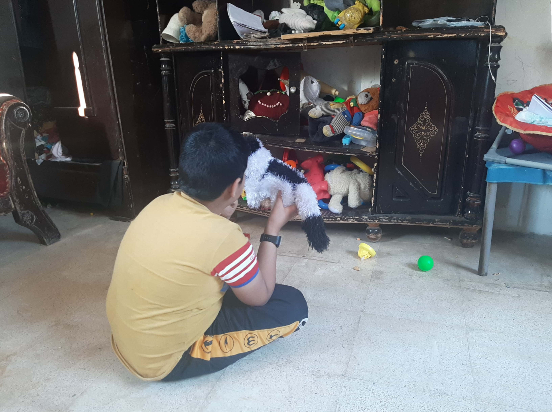 Mohammad Nour, an orphan from Idlib