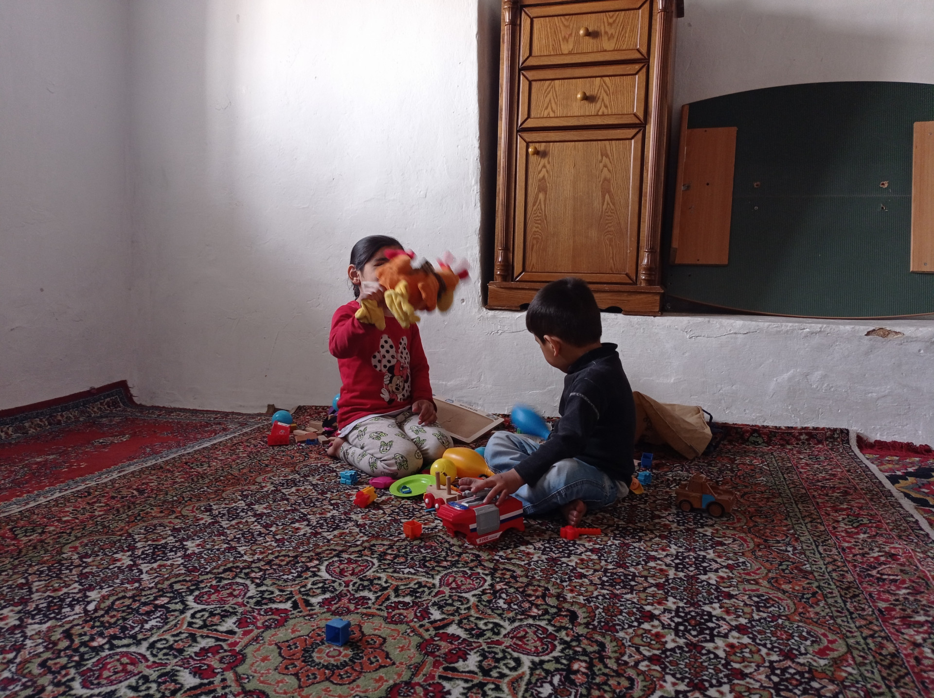 A family who has children is living in harsh living conditions, so would you ease their lives?