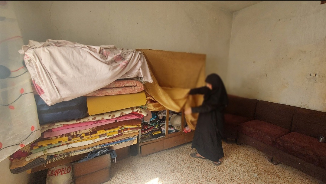 عتمةٌ غطّت بيت فتحية