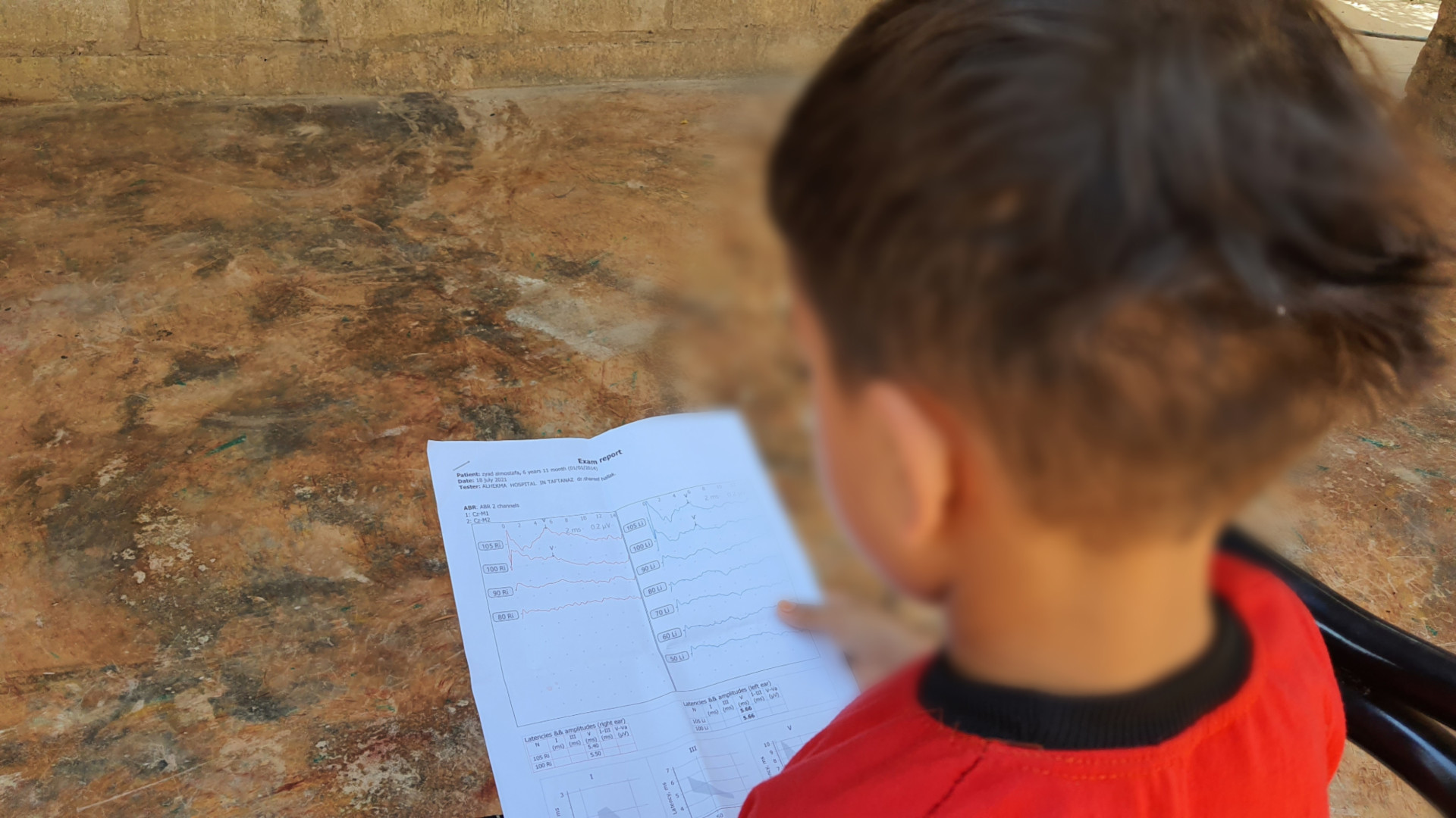 Ziad- A Child in Need of Hearing Aids