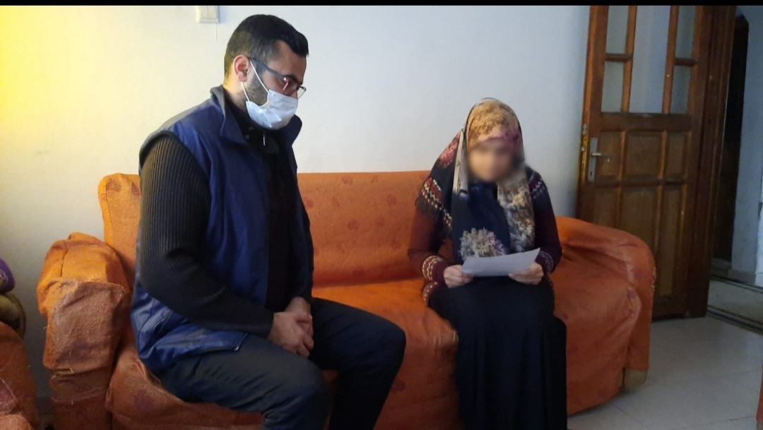 Zainab and her children were left helpless after being displaced and losing their only provider