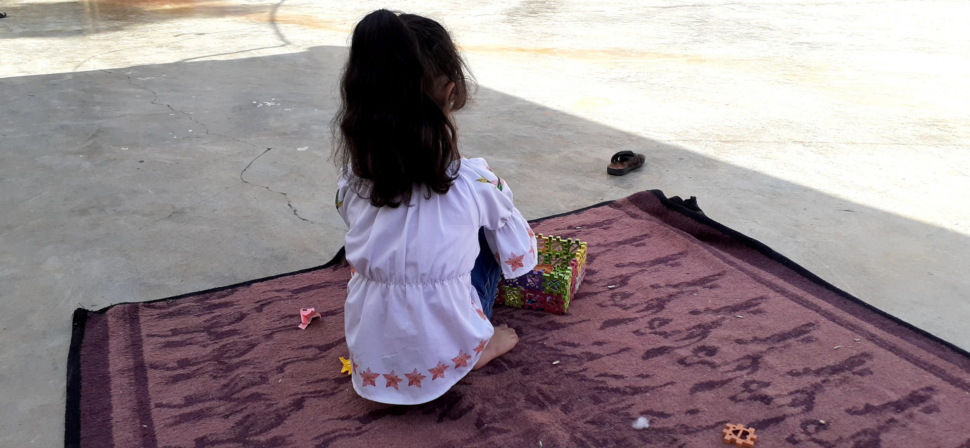 Zainab, an orphan from Aleppo