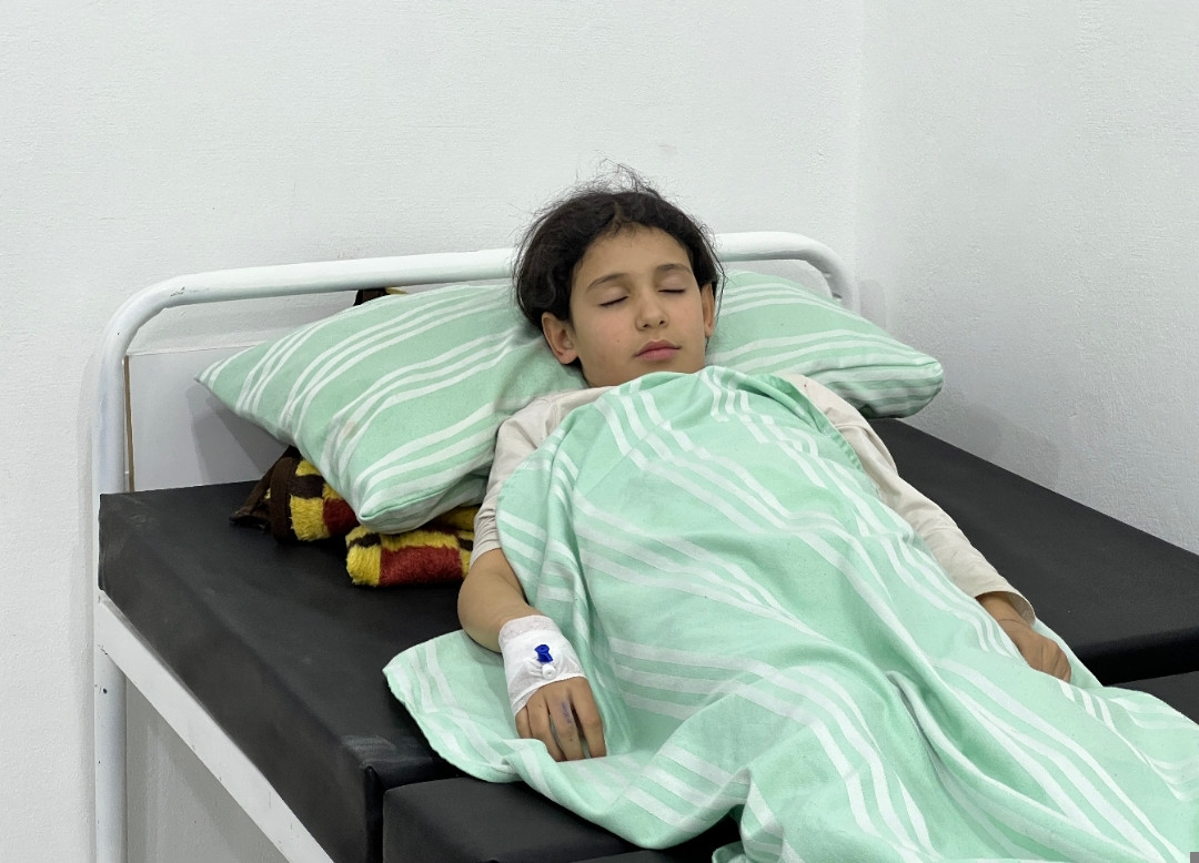 A harsh reality has stolen the innocence of childhood.