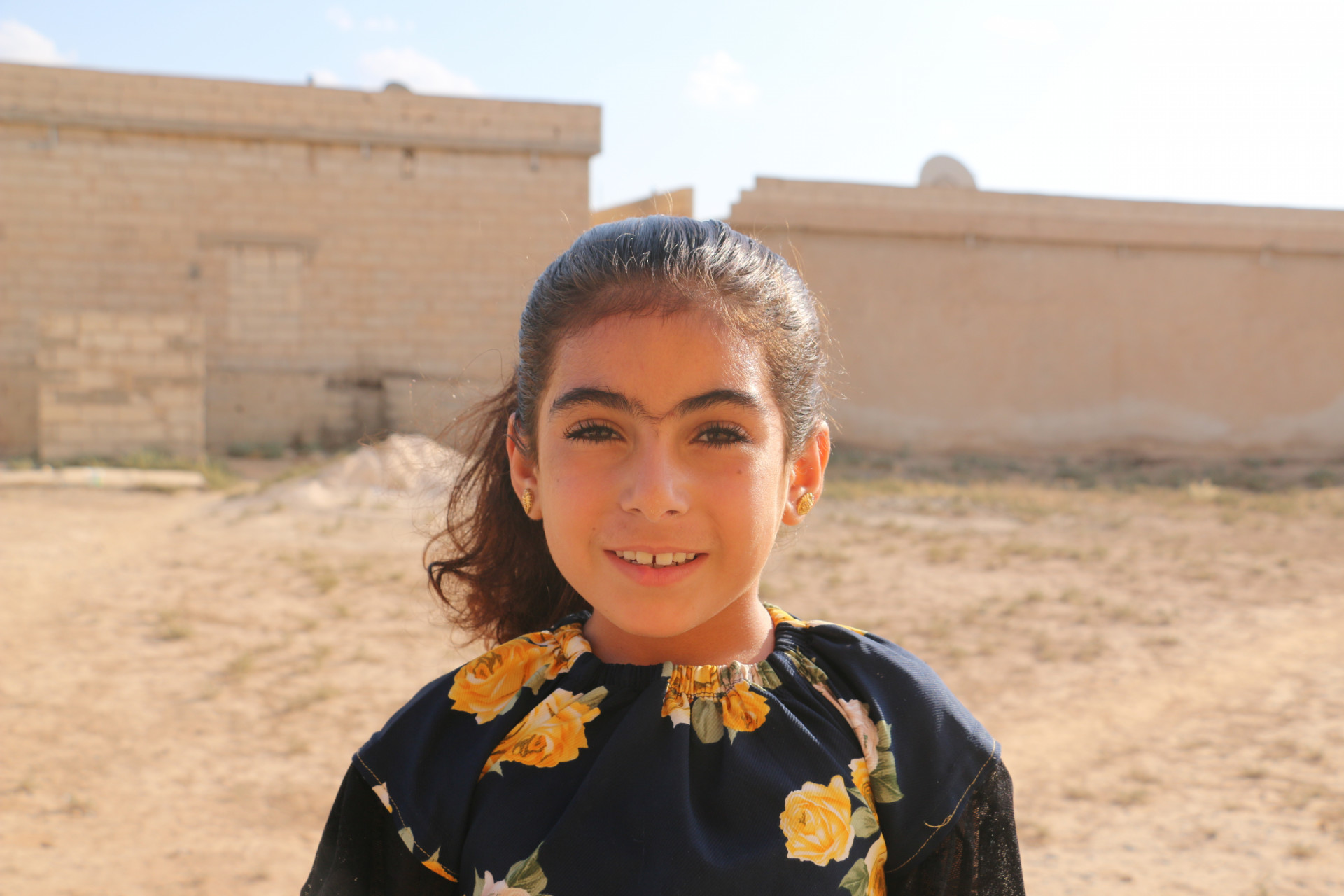Salsabil, an orphan girl who needs your support