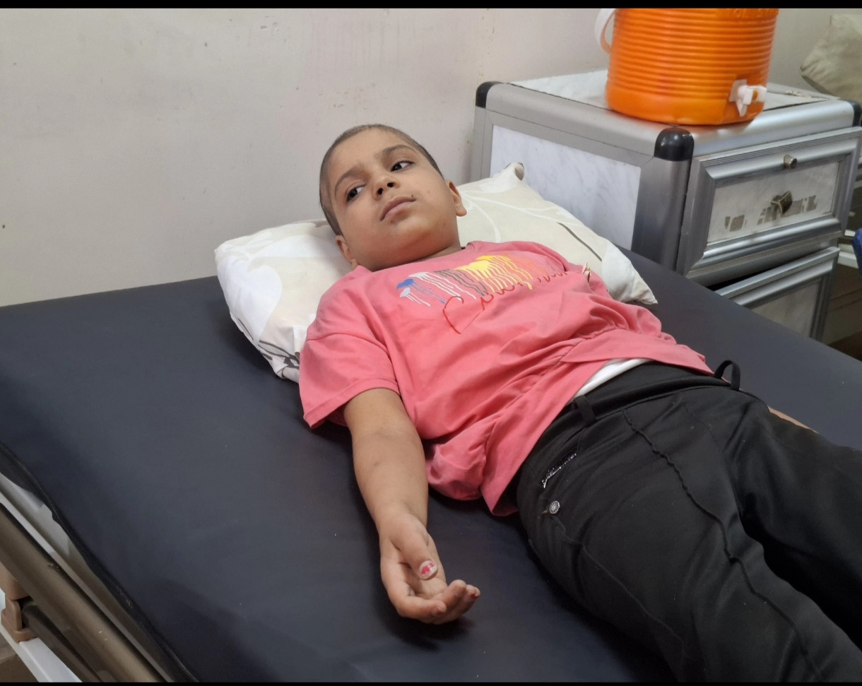 Amina is fighting cancer!