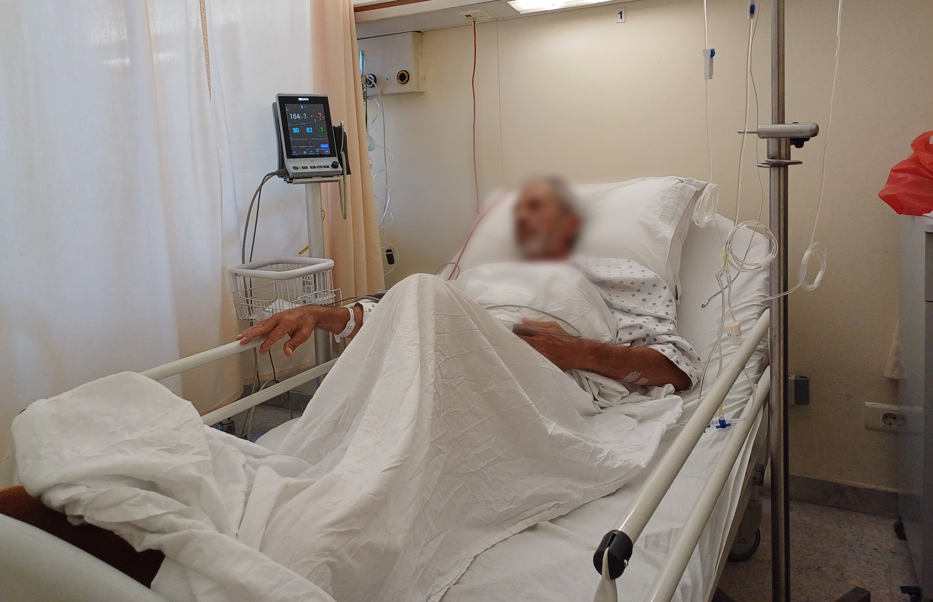 he suffered stomach perforation and needs urgent medical intervention!