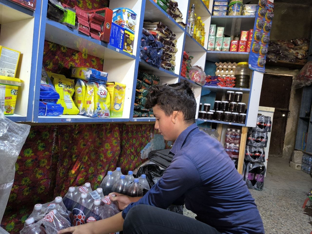 Mustafa, an Orphaned Child Who Gave Up His Dream to Support His Family