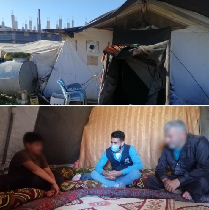 The family is struggling with difficult living conditions and needs your help