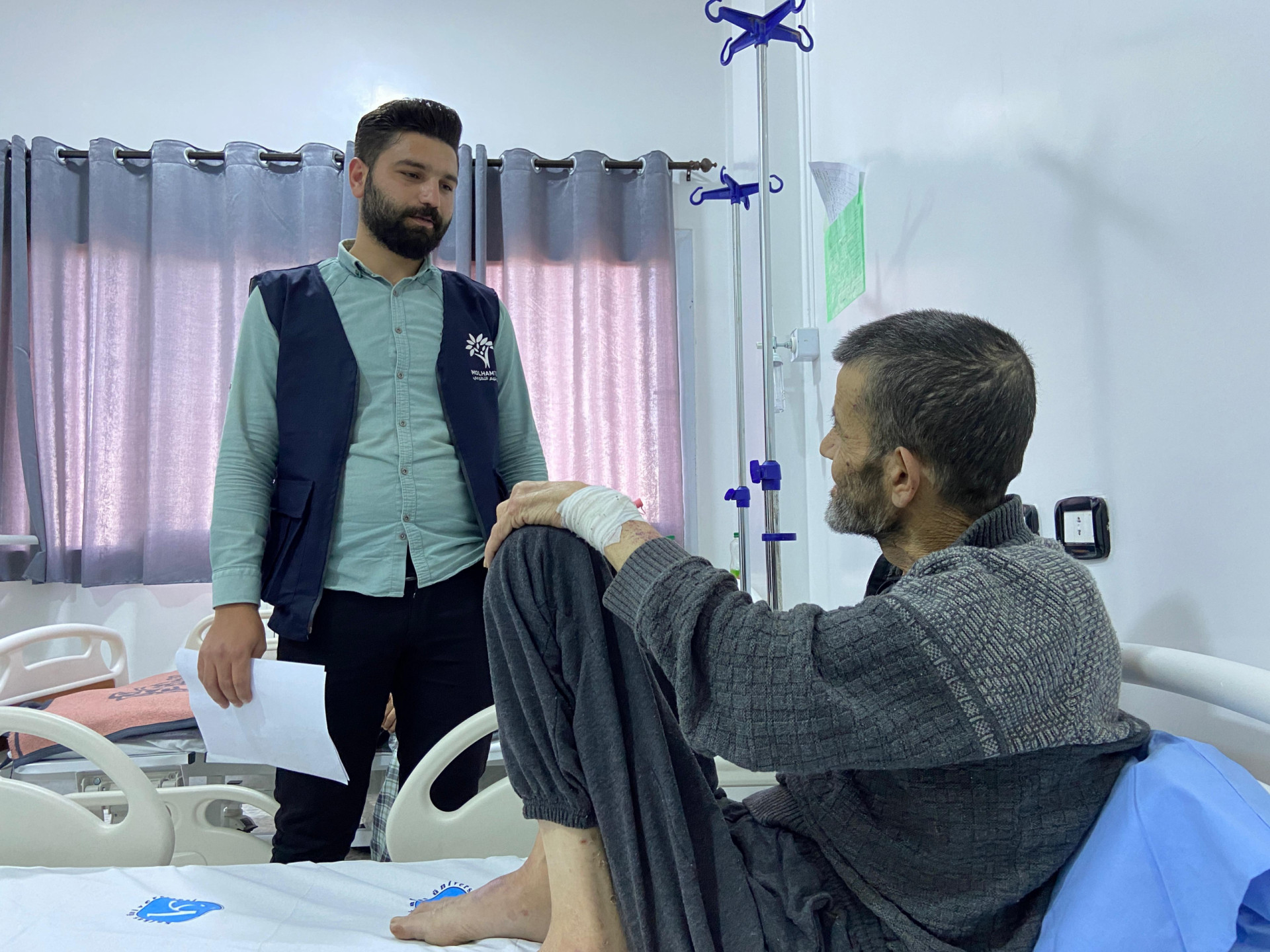 Nidal is looking forward to your support.