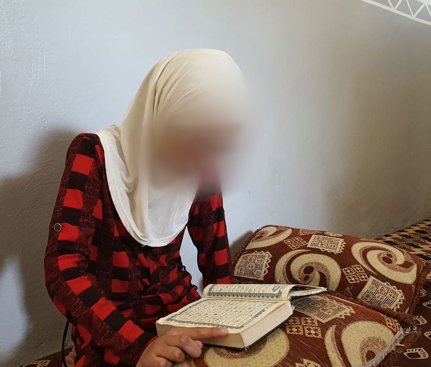 Maha suffers from high eye pressure and is in pain.