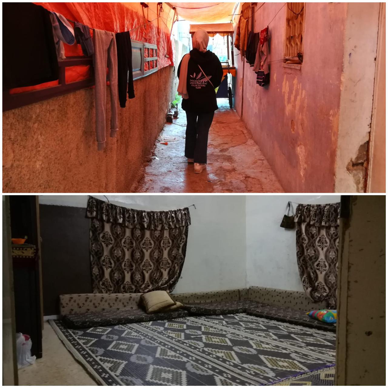 Mr. Ahmed and his son are in pain. The family needs your help.