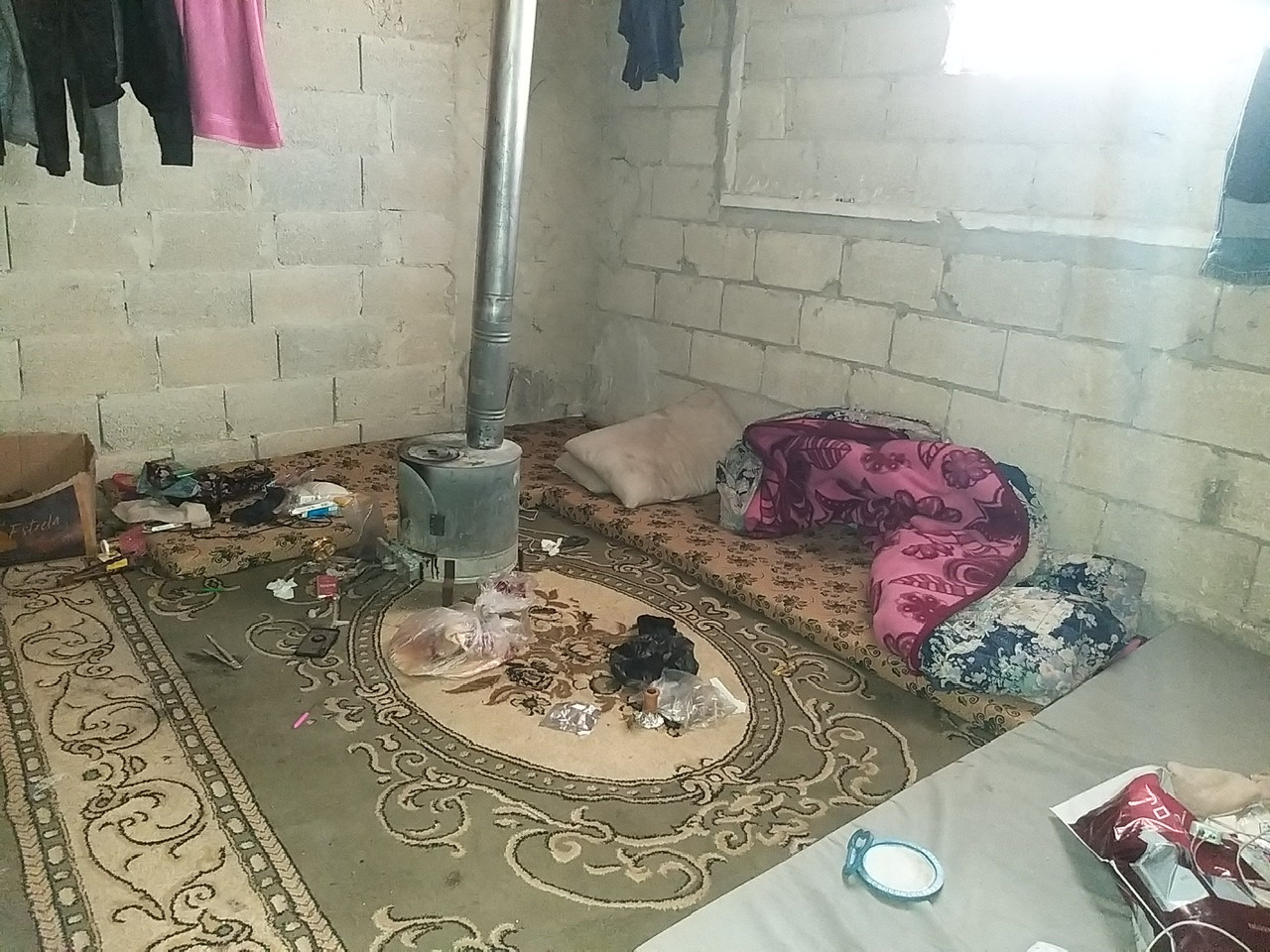 Traffic accident and displacement changed the living condition of Yasin and his family for the worse