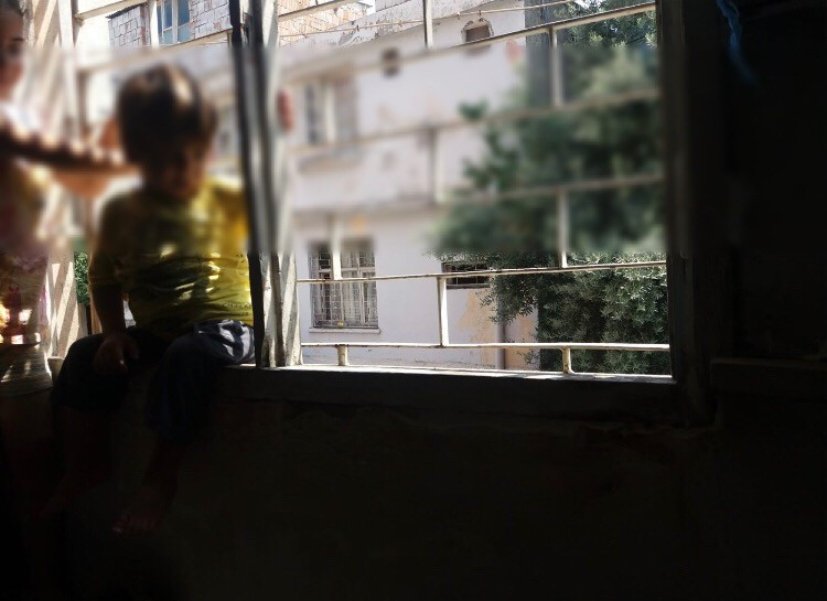 A child with acute kidney failure