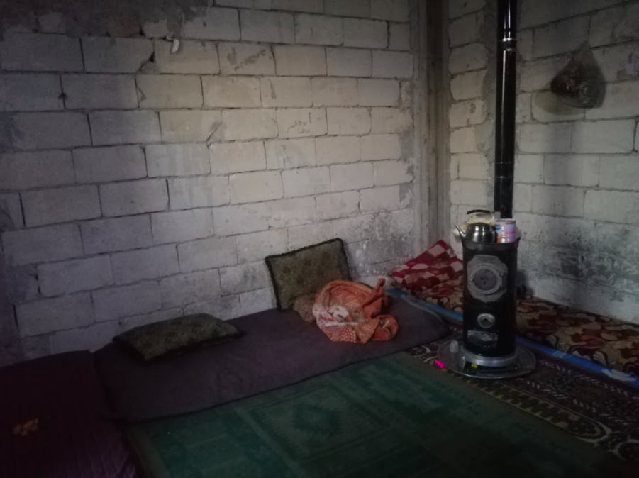 A family is at risk of being homeless