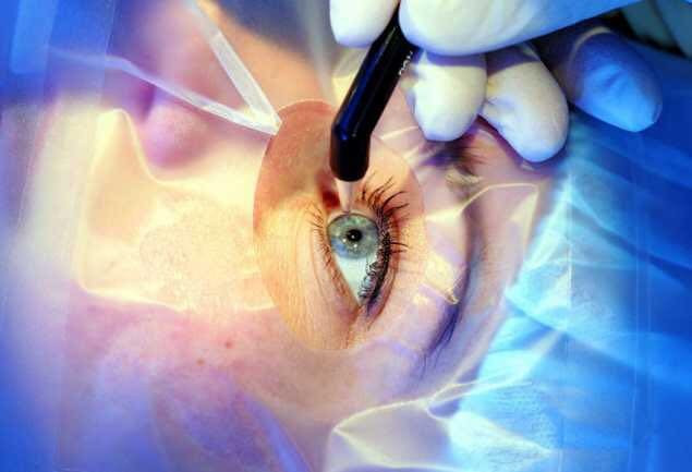 Urgent corneal surgery