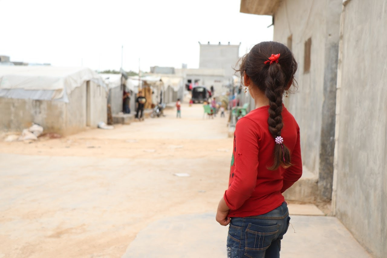 Fatema une orpheline de la ville de Kafer Nabel
