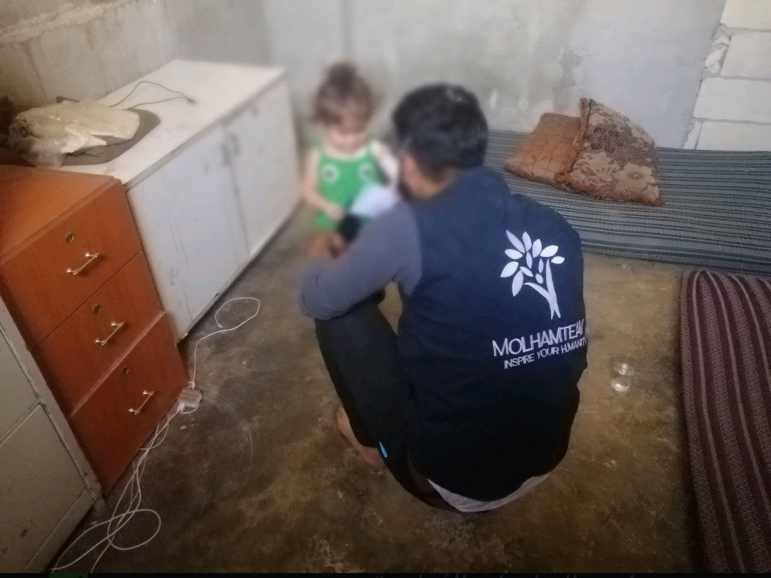 A poor family is in need of your support