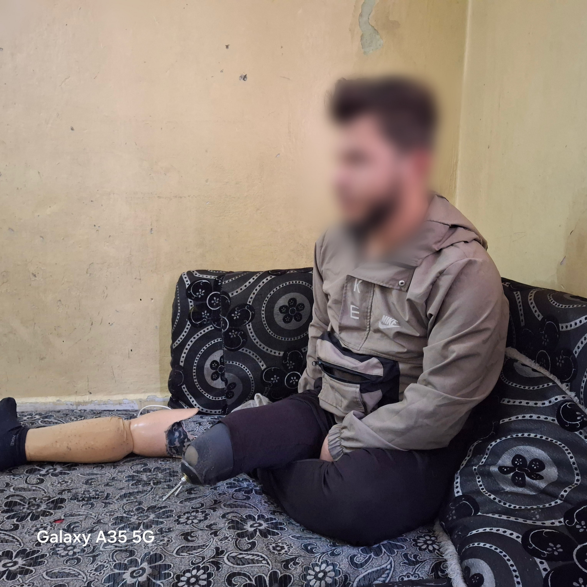 Awad, Amputee and Unable to Work