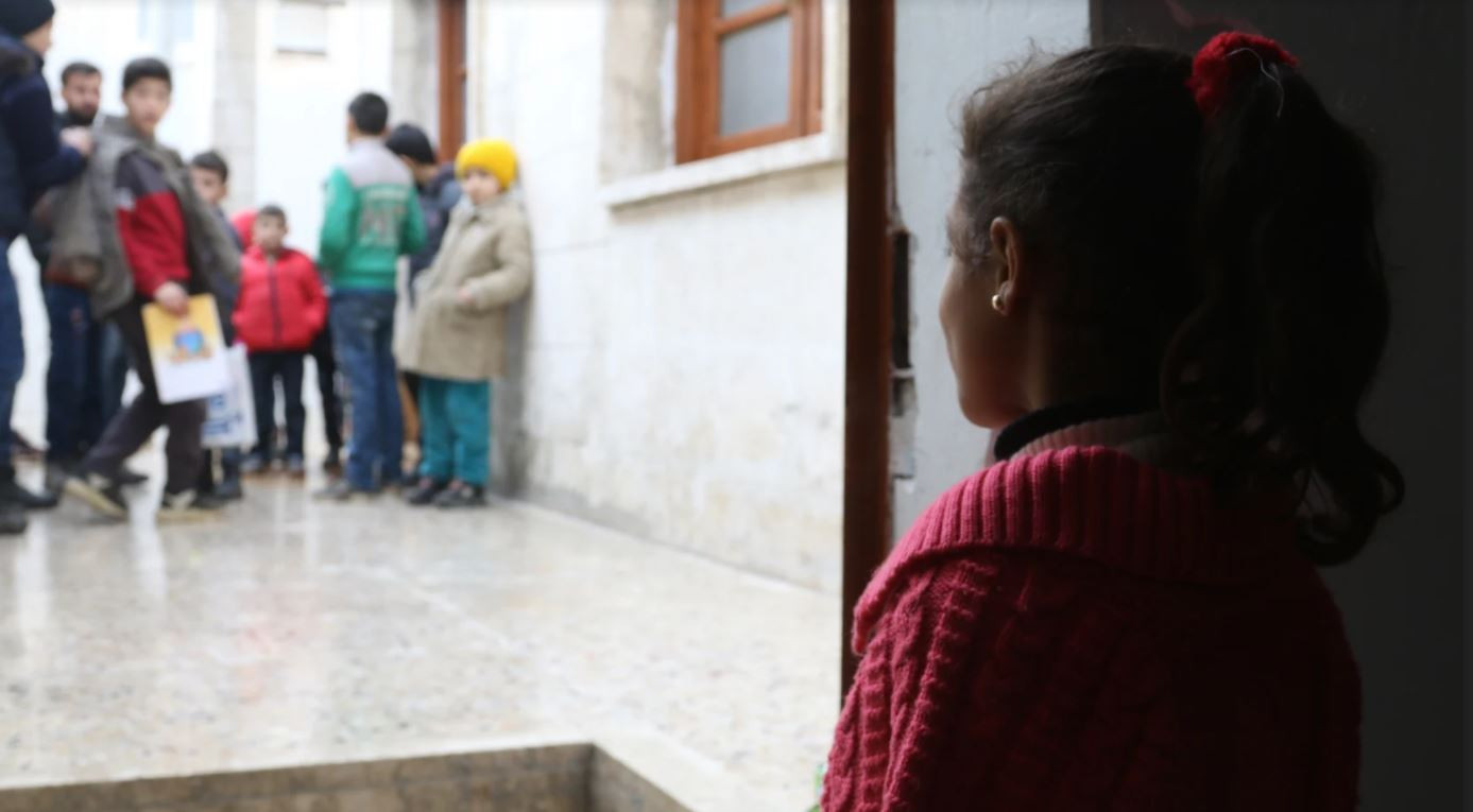 Asmaa, an orphan from Aleppo