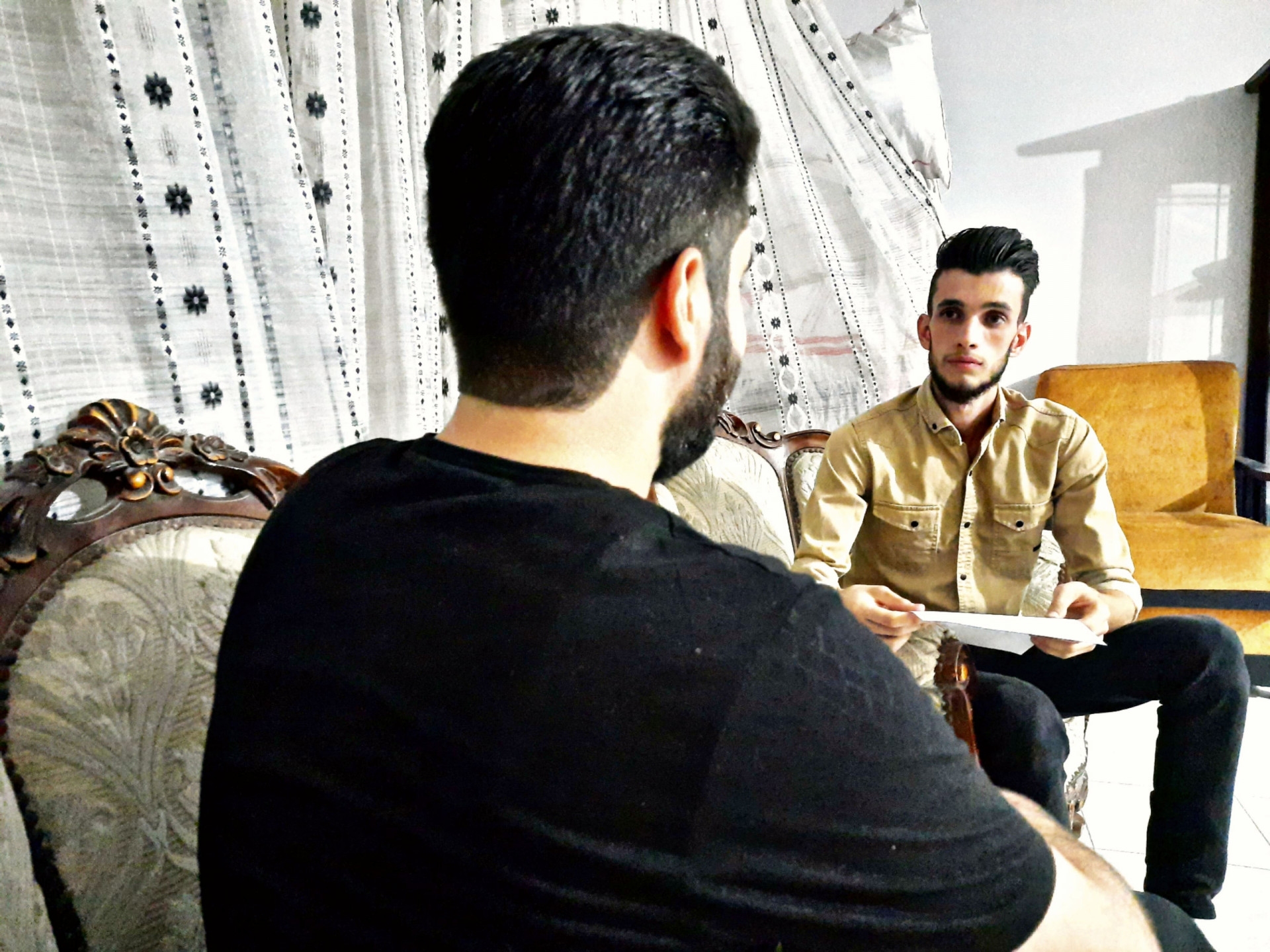 Walid had his first child after 9 years, accumulated debts during his wife's surgery, and needs your help.