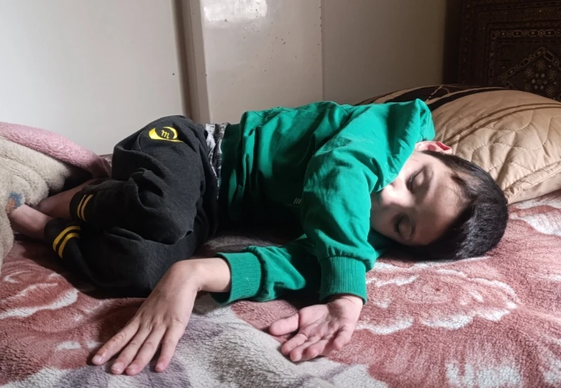 محمد...طفل ينتظر فرصة للحركة